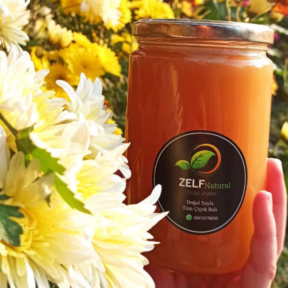 Doğal Yayla Çiçek Balı 950gr