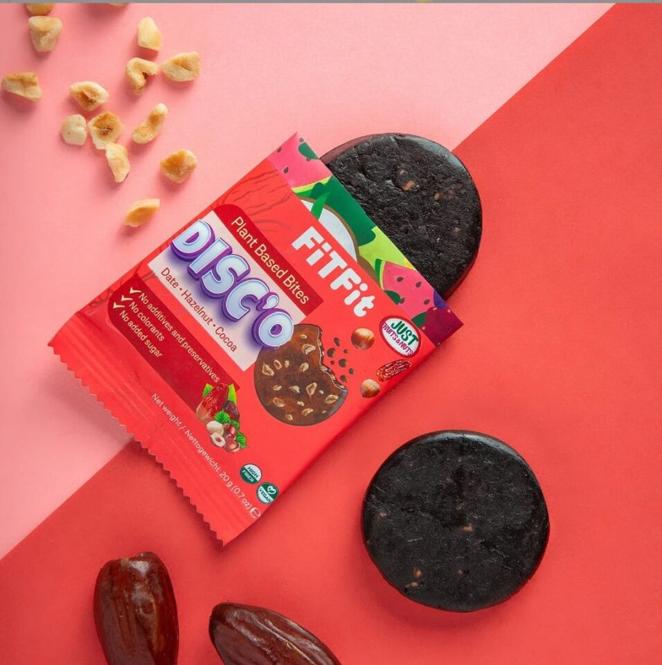 Disc'o Mix Paket Meyve Diski Glutensiz Doğal ve Sağlıklı Atıştırmalık 20GR X 24 ADET