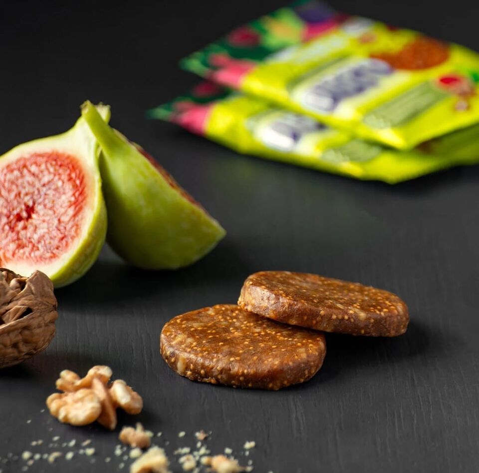 FitFit Disc'o İncir Ceviz Meyve Diski Glutensiz Doğal Atıştırmalık 20GR X 24 ADET