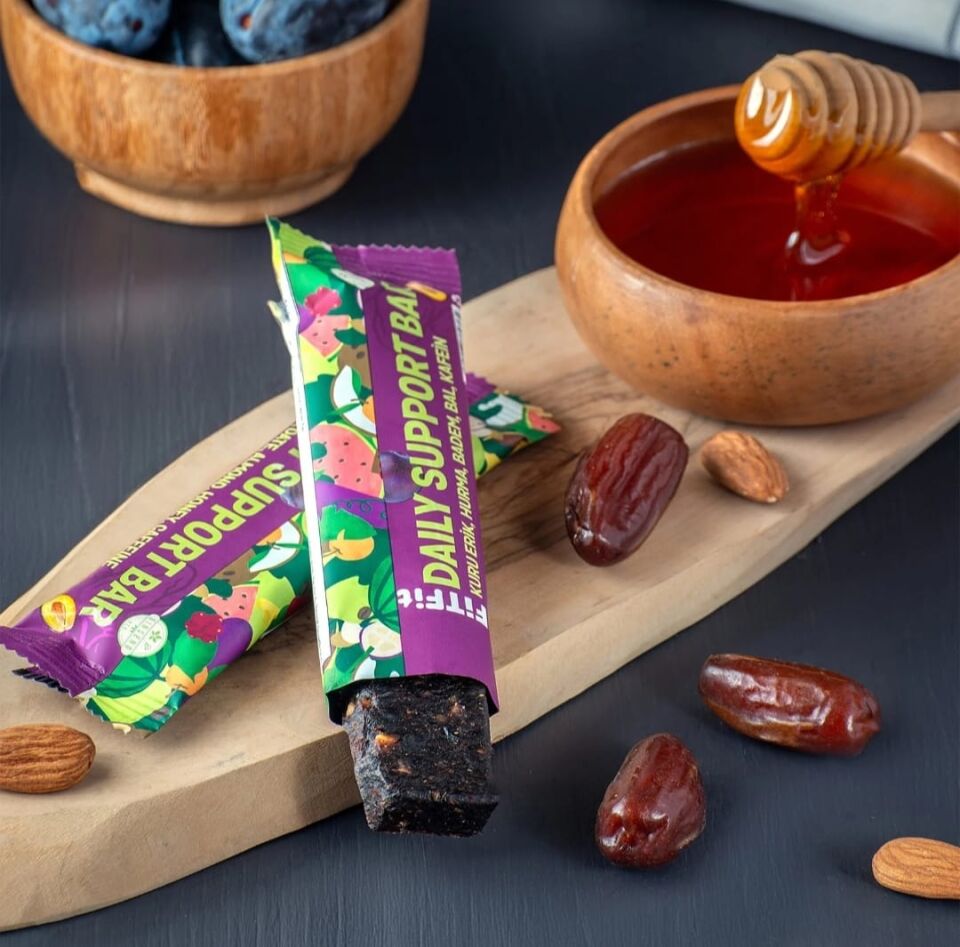 FitFit Daily Support Bar Doğal ve Glutensiz Atıştırmalık 35GR X 12 ADET