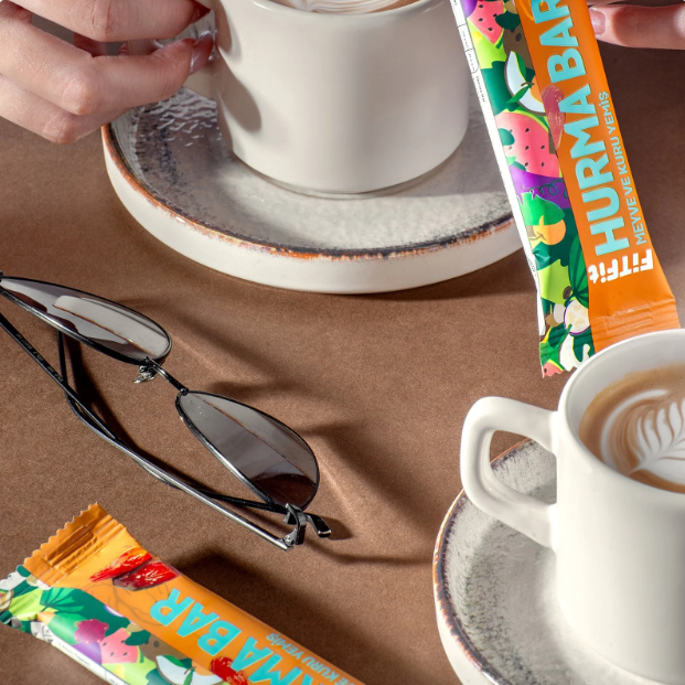 FitFit Fındık Badem ve Hurmalı Meyve Barı, Doğal Atıştırmalık 35 gr X 3 ADET