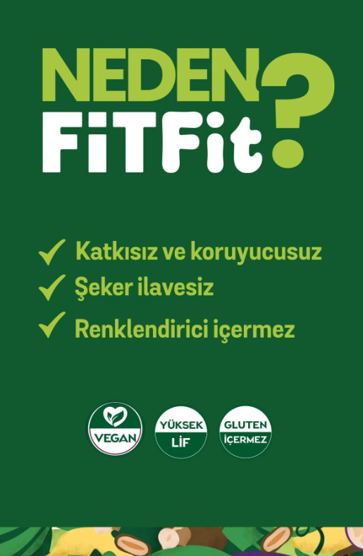 FitFit Protein Bar Yüksek Proteinli, Doğal Atıştırmalık 50 gr X 3 ADET