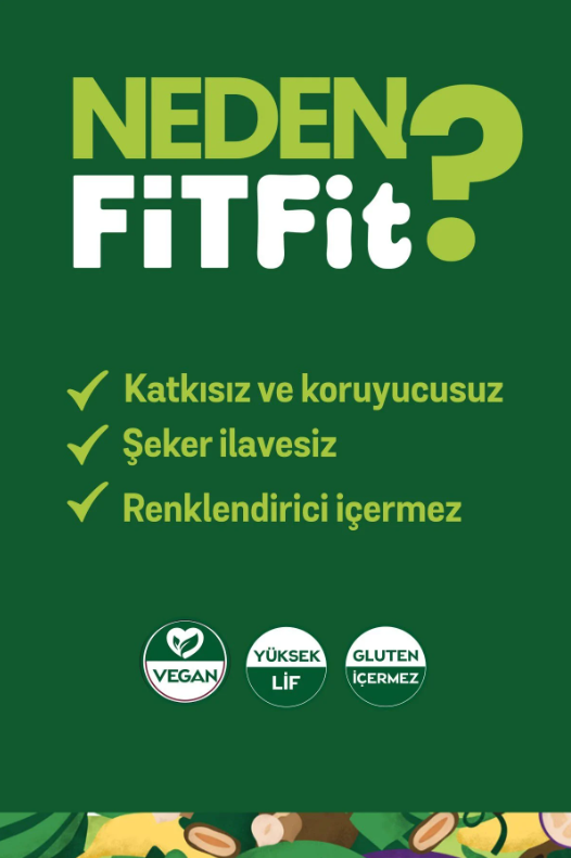 FitFit Disc'o Hurma Vişne Kakao Meyve Diski, Doğal Atıştırmalık 20 gr X 3 ADET