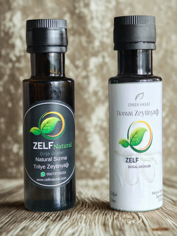 ZELFnatural Domat & Trilye Zeytinyağı Tadım Seti (2x100 ml)